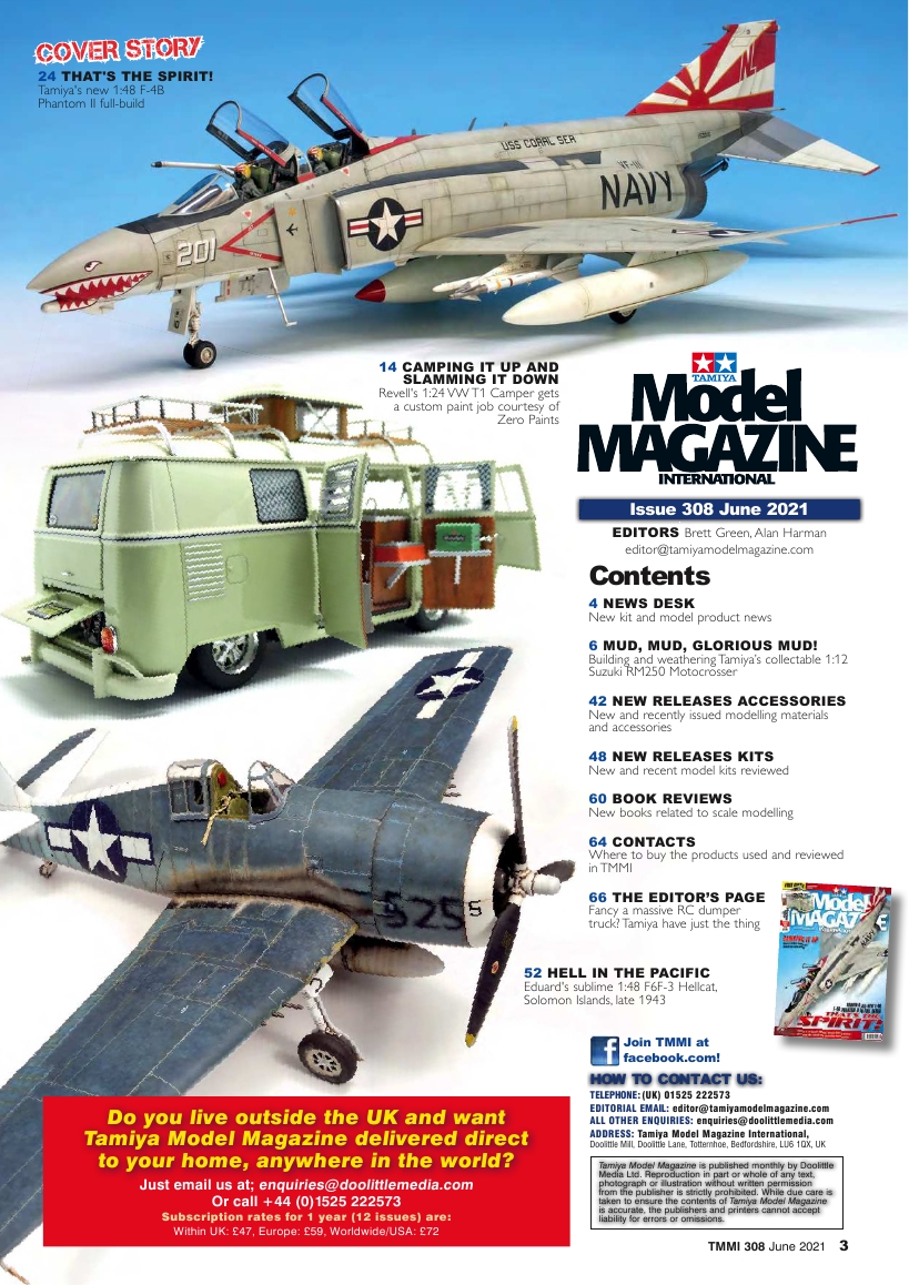 Tamiya Model Magazine 308 (2021-06)